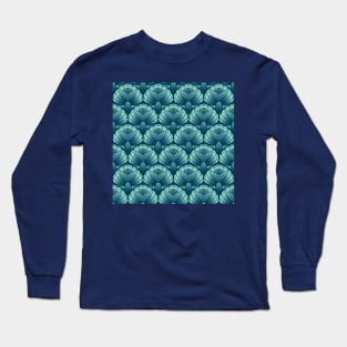 Teal Mermaid Tails Long Sleeve T-Shirt